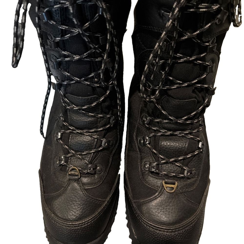 Mens Hunting Boots Cabelas 9D Black Leather Thinsulate Ultra Dry-Plus 81-9496